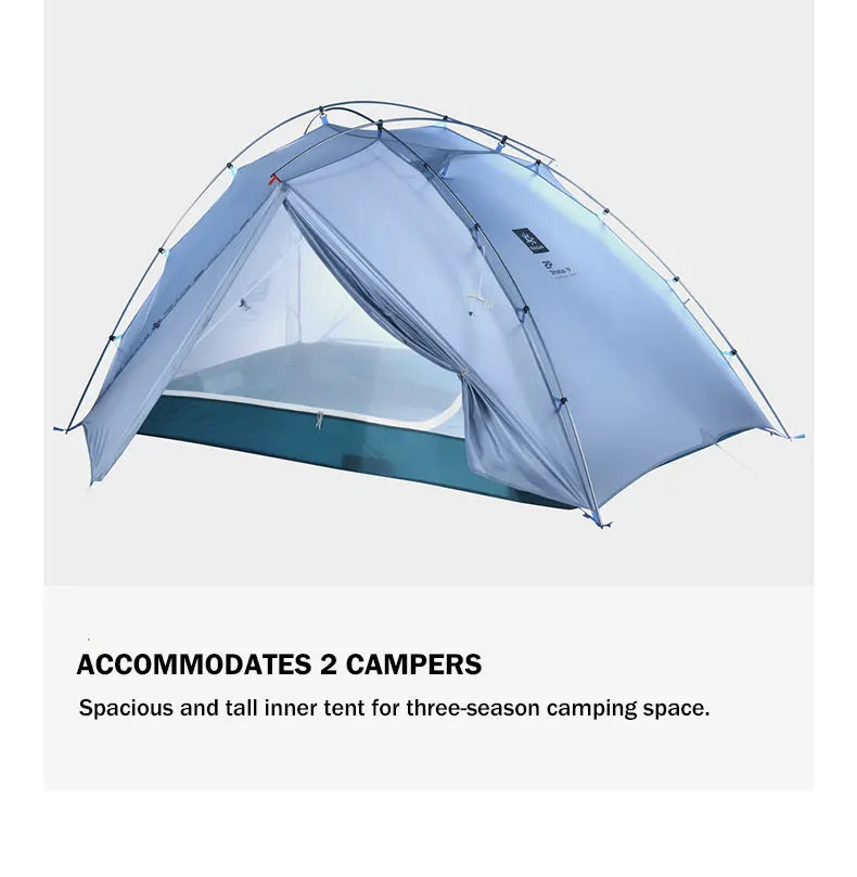 KAILAS STRATUS Ultralight Backpacking Tent 2 Person Double Layer Waterproof Windproof Camping Hiking Survival Tent KT2303102