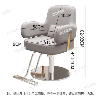 Hairdressing chair Internet celebrity barber shop chair Hair salon special lift fashion seat Hair cutting chair