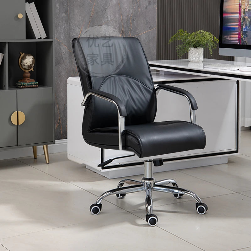 Office chair comfortable sedentary computer boss meeting rotating lift staff chair