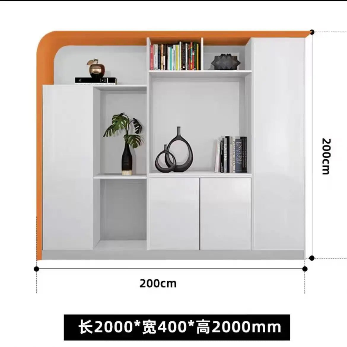 Modern simple class desk baking paint general manager boss table atmospheric office light luxury fashion desk boss table