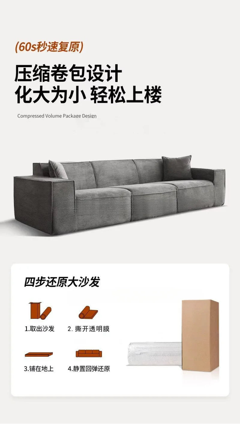 French Classic Living Room Sofas Simple Rustic Comfy Upholstered Living Room Sofas Boneless Modern Sofa Compressé Home Furniture