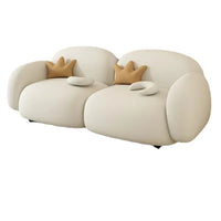 Canapé en tissu moderne, simple, petit appartement, rangée droite