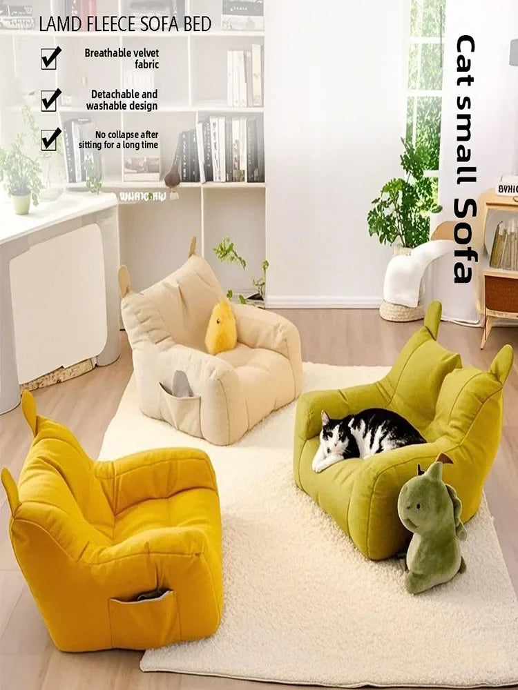 Small Sofa, Bear Sofa Chair, Reading Home,  Lazy, Comfortable