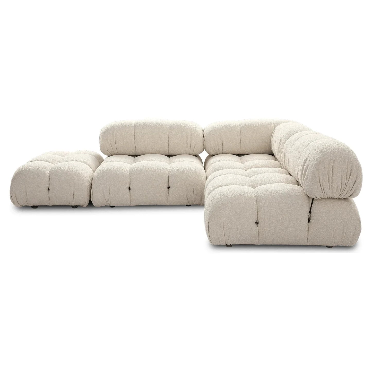 Sofa Combinations with Flexible Fabric Modules Furniture-Inspired Living Room Sofa Minimalist Style Comfortable