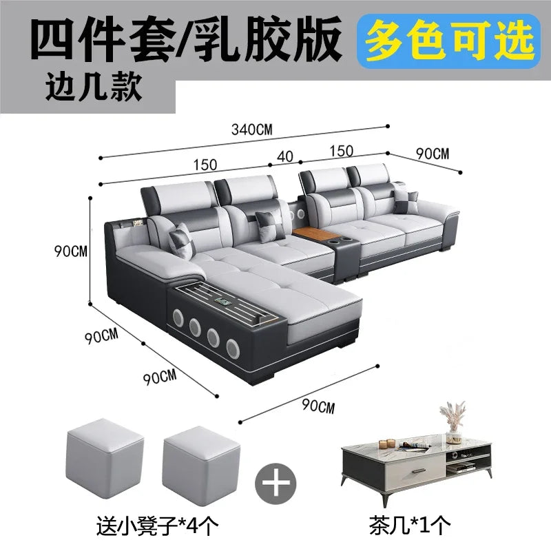 Seater Modern Sofa Ajustable Luxury Sectional Multifunctional Reclining Sofa Cushion Lazy Meubles De Maison Salon Furnitures