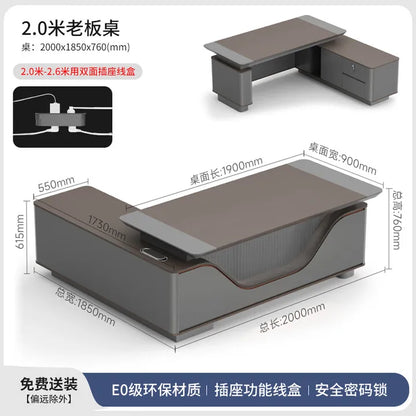 Drawers Wood Office Desks Organizer Stand Computer Portable Office Desks Study Modern Mesas De Computador Office Furniture