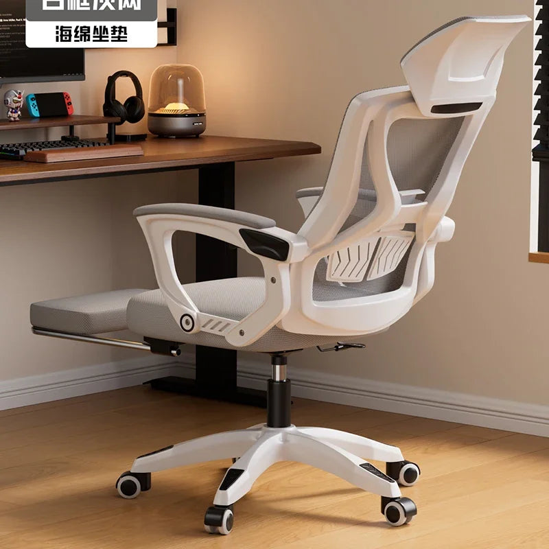 Mesh Office Chair For Desk Chairs Offer Stationery Single Recliner Computer Chair On Wheels Bedroom Armchair Furniture Playseat