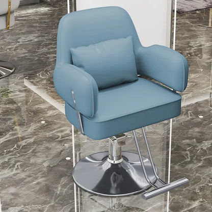 Luxury Barber Chairs Hair Salon Special Liftable Barber Chair Simple Salon Furniture Hairdressing Salon Chairs
