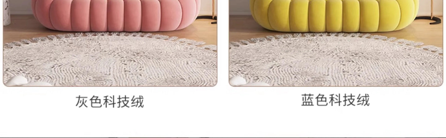 Cloud Sofa Plush Pumpkin Sofa Combination Soft And Comfortable Modern Living Room Sofa Suite Apartment Home Decoration Furniture