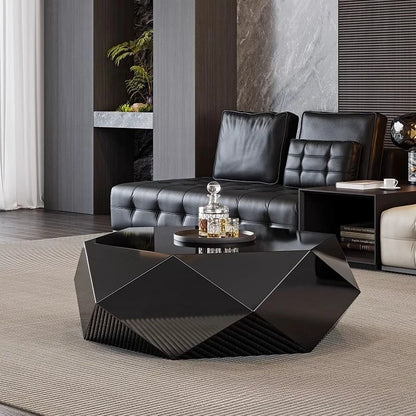 Modern Minimalist Luxury Diamond Stainless Steel Coffee Table Living Room Furniture Shaped  Center Table Tea Table Escritorios
