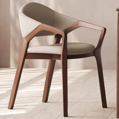 Nordic Simple Chair Solid Wood Italian Lounge Clear Aesthetics Modern Chairs Designer Entrance Minimalist Muebles Furniture
