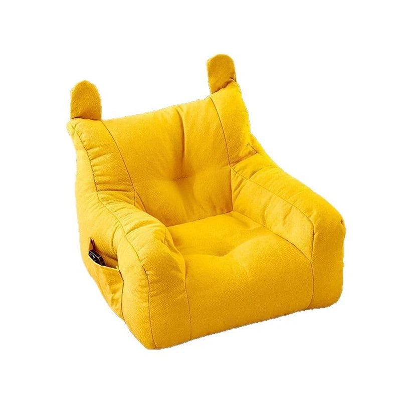 Soft Small Sofa Chair Comfortable Ergonomic Living Room Lazy Sofa With Storage Bag Children's Bear Sofa Chair For Boys And Girls