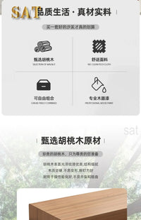 -Living Room Sofas Wood Adults Reading Handrail Family Couchs Theater Luxury Banquet Canape Salon Furnitures