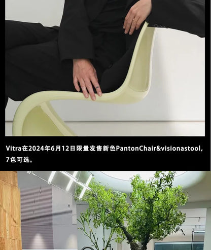 Minimalist personality art Internet celebrity color dining chair negotiation chair