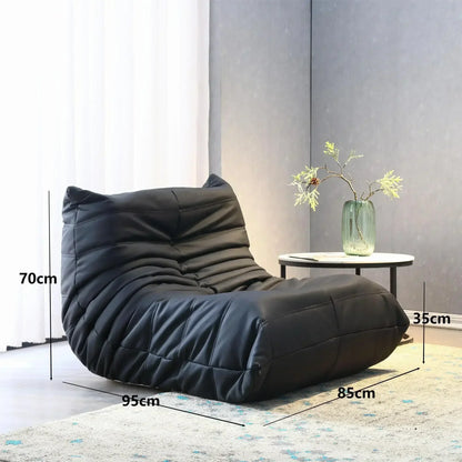 Caterpillar Lazy Sofa Chair Sleepable or Lying Bedroom Single Internet Celebrity Balcony Living Room Leisure Chair