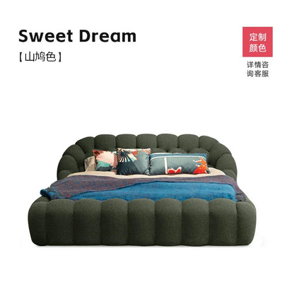 Lounge Clear Bed Decoration Beauty Room Decor Large Size European Sun Sleeping Bed Safe Letto Matrimoniale Trendy Furniture