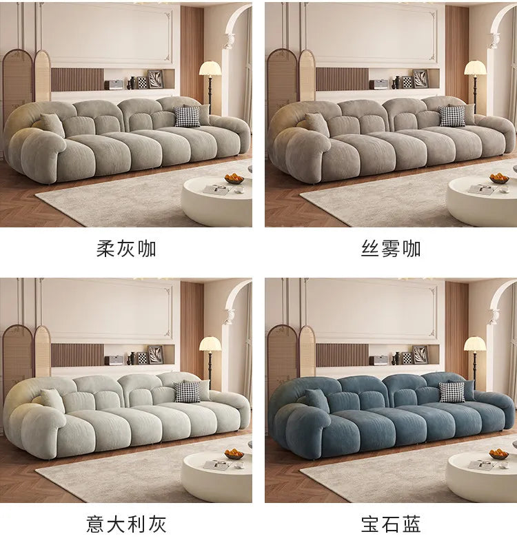 Big Size Living Room Sofa Luxury Italian Full Luxury Armchair Couch Cloud 2 People Corner Floor Reclining Furniture Decoration