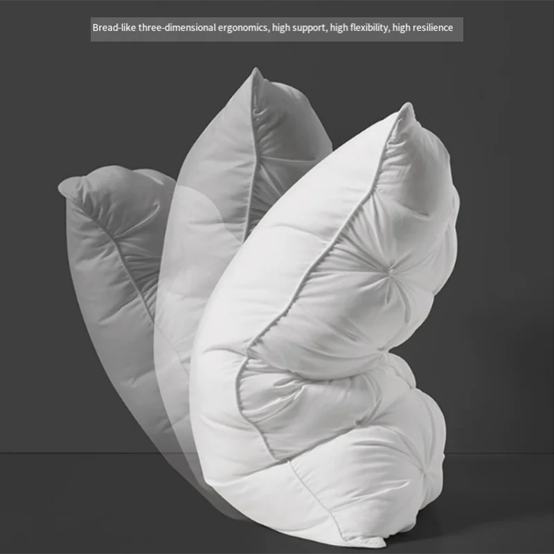 Special pillow core for home students, single and double adults, sleep-protecting cervical spine, soft and comfortable