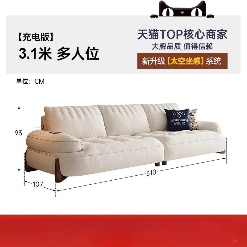 White Modern Style Sofa Minimalist Nordic Style Love Seat Sofa Lounge Living Room Divani Per Soggiorno Furniture For Home