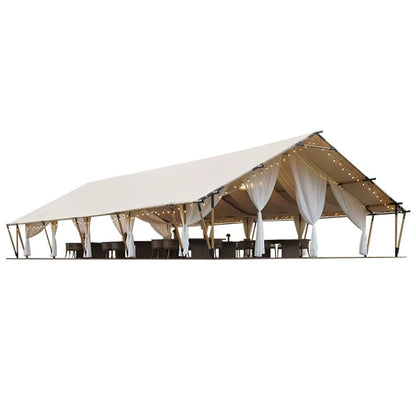 Luxury Wedding Event Tent Outdoor Marquee Aluminum Frame Party Banquet Exhibition Gardens Custom Commercial Pavilion Shelter OEM