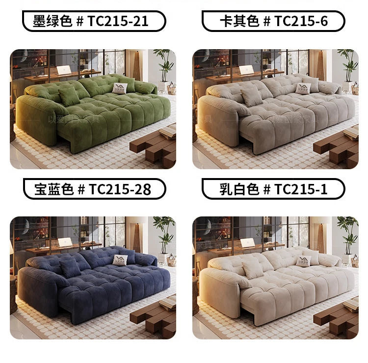 Luxury Living Room Sofas Large European Nordic Electric Modern Foldable Puffs Couch Bed Chaise Designer Divani Home Furniture