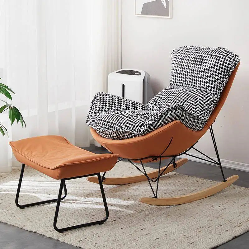 Adult recliner Adult balcony Home indoor leisure Xiaoyao Yaoyao lazy sofa rocking chair