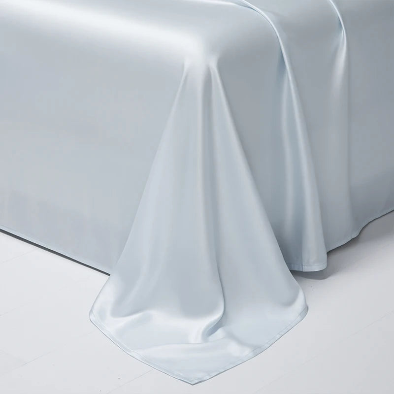 Premium 4/6pcs Egyptian Cotton Bed Sheet Set Soft Long Staple Cotton Bedding Set Luxury Silky Fitted Sheet Flat Sheet Pillowcase