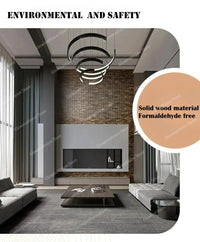 3D Mosaic Wall Panel Black Walnut Solid Wood Light Luxury Simple Acoustic Diffuser Background Wall Decoration Wall Stickers