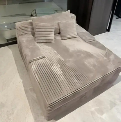 Living Room Nordic Compressed Sofa Minimalist Recliner Apartment Cinema Compressed Sofa Design Elegant Bank Home Furnitures