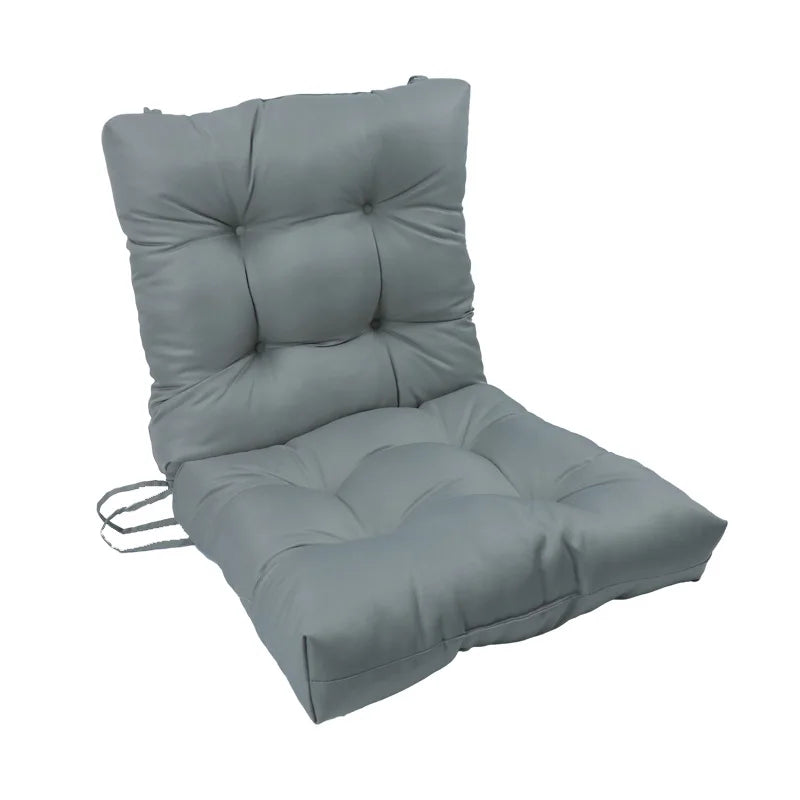 Porch Swing Cushion 2-3 Seater Waterproof Overstuffed Bench Cushion for Porch,Patio,Outdoor,Backyard and Garden 53x53x10cm