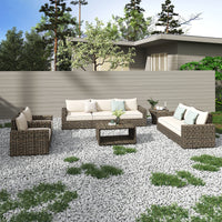 High Quality Wicker Patio Furniture  Rattan Garden Sofa Garden Furniture Set