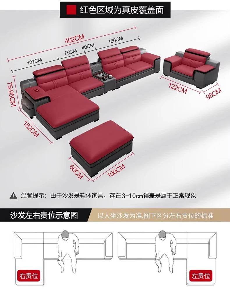 Family Multifunctional Sofas Minimalist Single Design Luxury Living Room Sofa Relaxing Nordic Woonkamer Banken Home Furniture