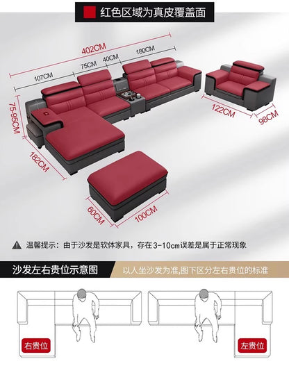 Family Multifunctional Sofas Minimalist Single Design Luxury Living Room Sofa Relaxing Nordic Woonkamer Banken Home Furniture