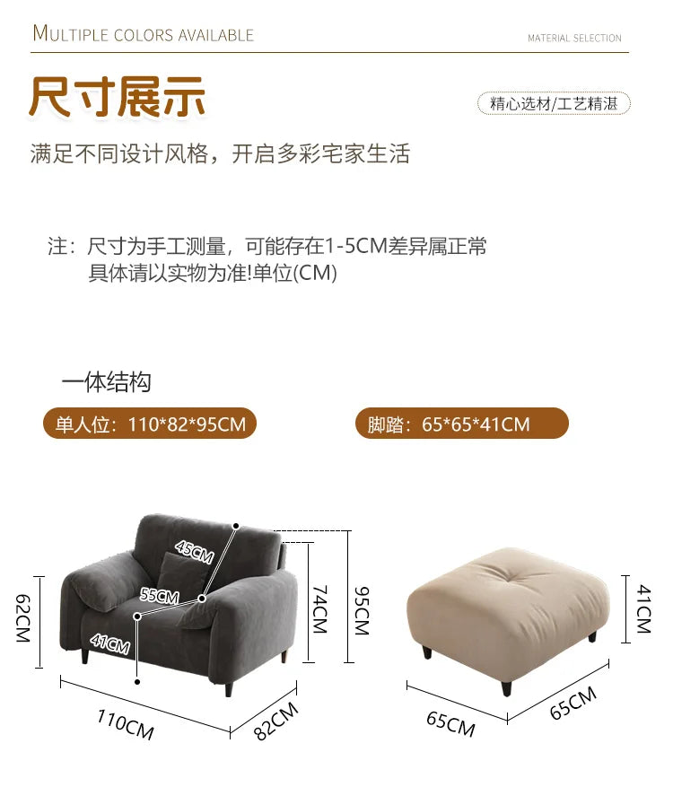 Large  Apartment Sofa Wood Lounge  Puffs Recliner Longer Sofa Modern Designer Luxury Nordic Muebles Para El Hogar Home Furniture
