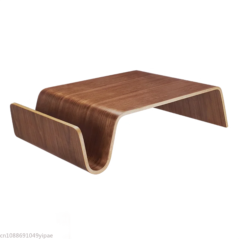 Creative Minimalist Modern Japanese Ash Log Style Solid Wood Coffee Table Small Apartment Living Room Home Tatami Furniture
