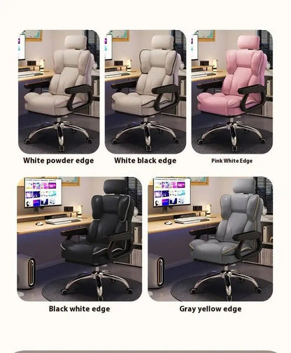 Comfortable Gamer Pc Vanity Game Bedroom Gamming Chair Office Height Swivel Meeting Adjustable Bureau Meuble Office furniture