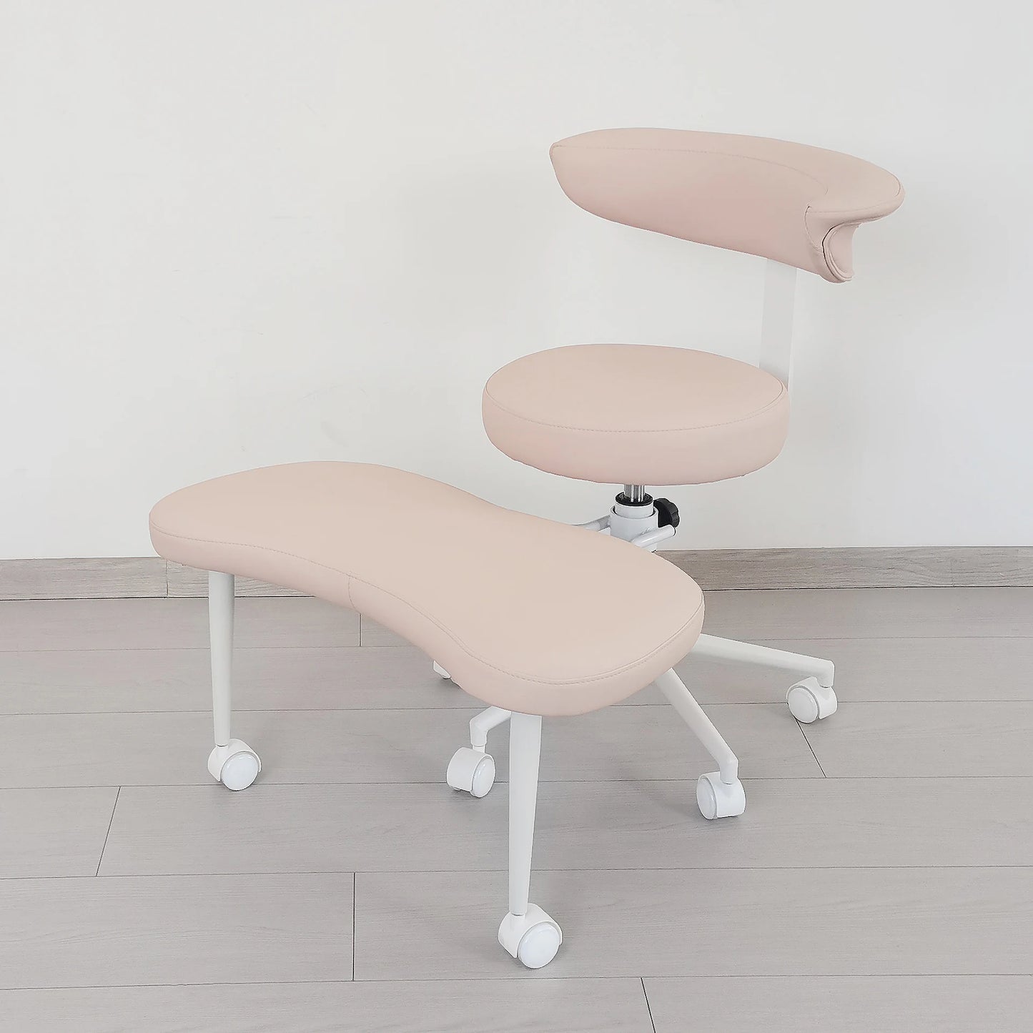 Cross Legged Chair - Meditation Chair With Wheels  ADHD Chair Height Adjustable Seat  Adjustable Footstool