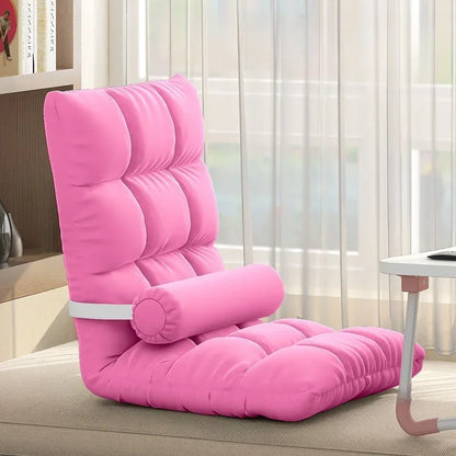 Folding Backrest Chair, Lazy Sofa, Bedroom, Dormitory, Single Seat Cushion, Bed Backrest, Bay Window, Balcony Tatami