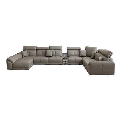 Modern Minimalist Sofa Leather Recliner Corner Living Room Sofa Relaxing Comfortable Muebles Para Habitacion Home Accessories