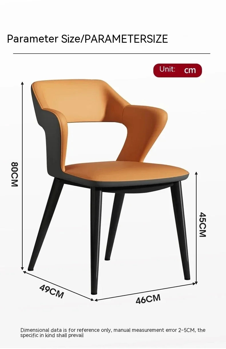 Designer Office Dining Chairs Computer Gaming Relaxing Balcony Luxury Dining Chairs Modern Sedie Cucina Moderne Home Furniture