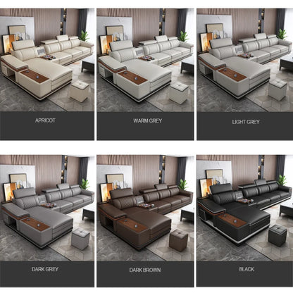 Living Room Sofa Sectional Sofa Living Room Furniture Contemporary Modular Sectional  Leather Sofa Couch