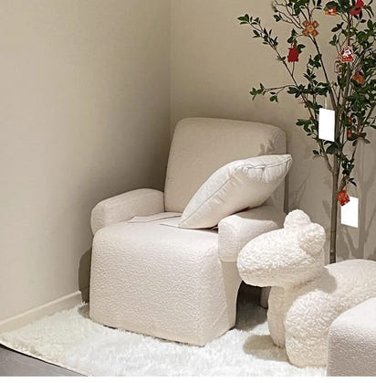Makeup Designer Living Room Chairs, Nordic Salon Sofa Arm, Relax Bedroom Reading Girl, Sillon Home Furniture