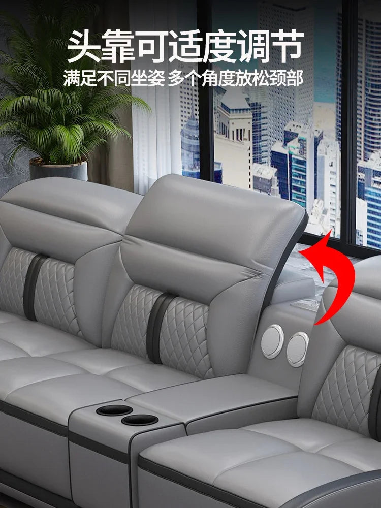 Luxury Wood Nordic Living Room Sofas Cozy Relaxing Recliner Armchair Sofas Floor Daybed Massage Woonkamer Banken Home Furniture