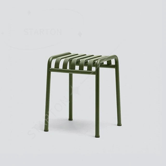 Metal Bench Steel Frame with Slatted Backrest and Seat,Powder Coated Cast Iron Steel Cross Design Chair Outdoor Patio Bench