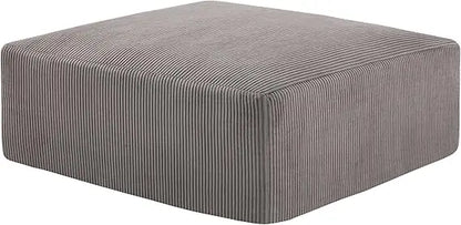 Modern Sectional Sleeper Sofa Bed 3-Seater Grey Lounge Couch Corduroy Convertible Sponge Compression Modular Sofas Chaise Home