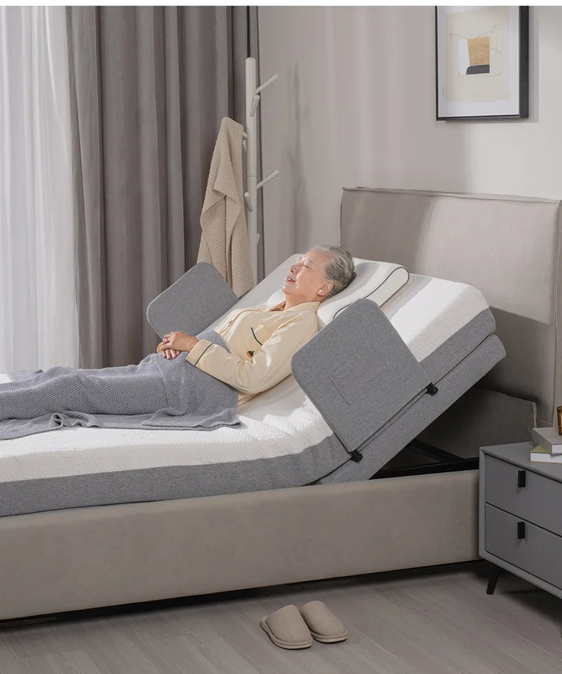 Comfortable Bedframe Beds Multifunction Adjustable Modern Electric Beds Recovery Old People Bedroom Furniture Cama Plegable LLB