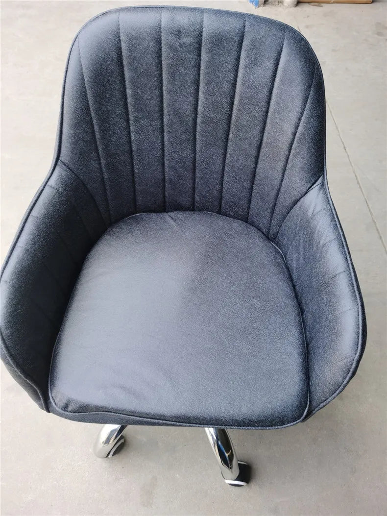 Modern Bedroom Comfortable Learning Chair Lift Swivel Office Chairs Study Room Chair Home Armrest Backrest Leisure Makeup Chair
