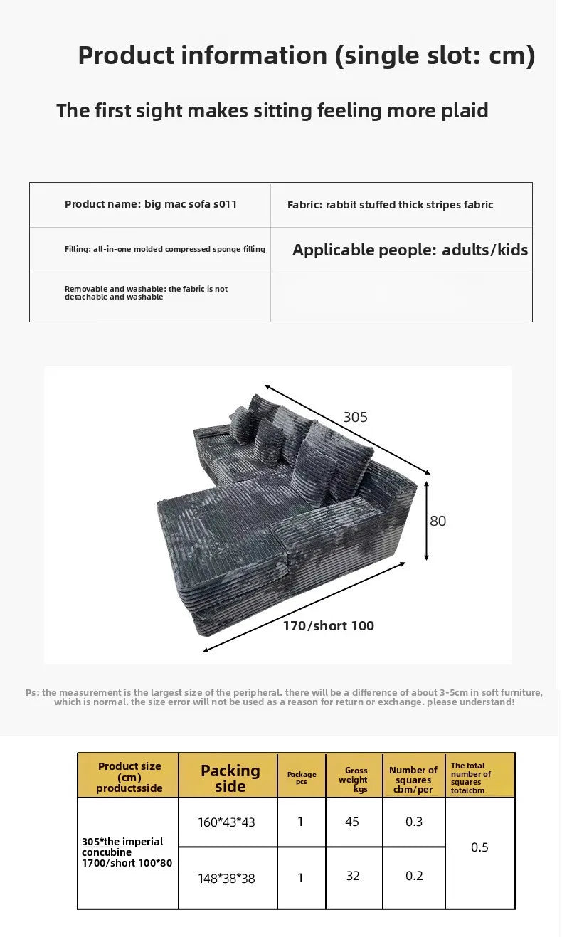 Wholesale Modern Living Room Furniture L-Shaped Compression Sofa Bed Combination
