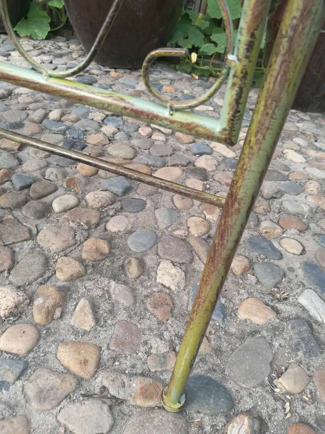Foreign trade tail order clearance picking up leaks European backrest double chair outdoor courtyard leisure balcony bench park