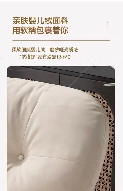 Lazy Snail Sofa Single Rocking Chair Super Soft Penguin Rocking Chair Balcony Living Room Leisure Lounge Chair Household Adult